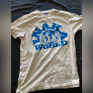 Inaka Power Large Cream T Shirt Inaka World